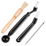 Set spazzole pulizia macchina da caffè 8 tipi