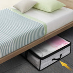 Borsa portaoggetti sottoletto pieghevole 100x50x18 cm