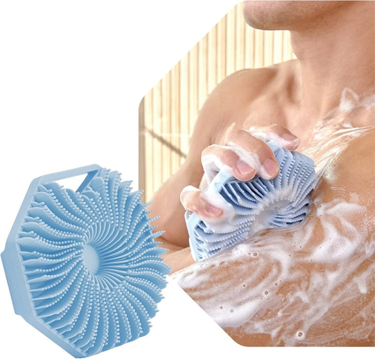 Scrubber per doccia con spazzola da bagno per il corpo in silicon