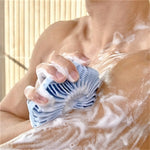 Scrubber per doccia con spazzola da bagno per il corpo in silicon