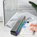 Altoparlante Bluetooth wireless USB con luci RGB Q6