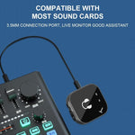 Sistema Monitoraggio In Ear Wireless 5.8G Dual Earphone