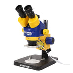 Microscopio stereo trinoculare MECHANIC MC-75TB1 con luce LED