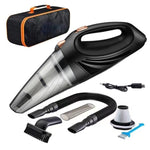 Aspirapolvere portatile per auto 90W cablato e wireless
