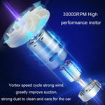 Aspirapolvere portatile per auto 90W cablato e wireless