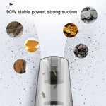 Aspirapolvere portatile per auto 90W cablato e wireless