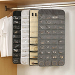Borsa organizer gioielli 48 griglie in tessuto