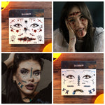 Adesivo tatuaggio impermeabile cicatrice Halloween