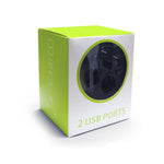 Caricatore auto doppio USB 80W con protezione IC