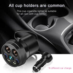 Caricatore auto doppio USB 80W con protezione IC