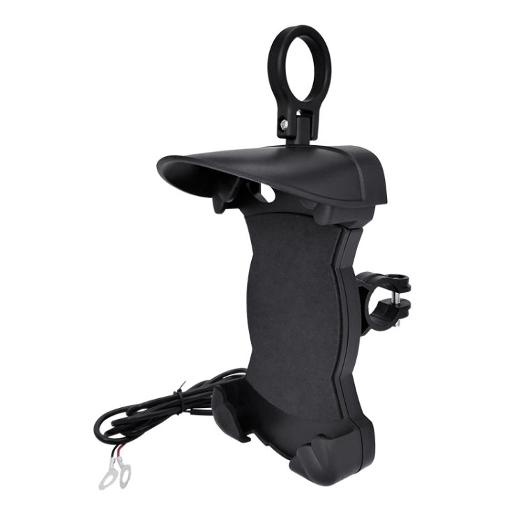 Porta cellulare antipioggia per moto con ricarica USB 5V
