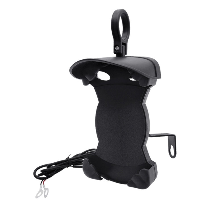 Porta cellulare antipioggia per moto con ricarica USB 5V