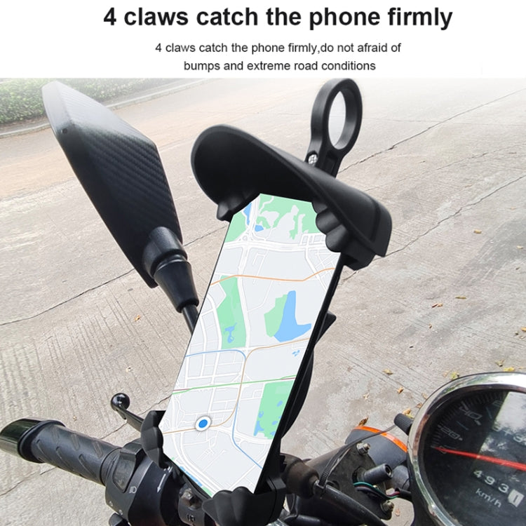 Porta cellulare antipioggia per moto con ricarica USB 5V