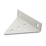 Staffa mensola muro triangolare invisibile 140x130mm