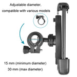 Supporto da bicicletta per smartphone con rotazione a 360°