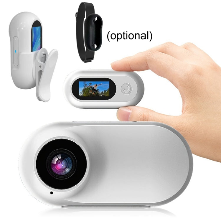 Fotocamera HD portatile con collare in silicone per animali
