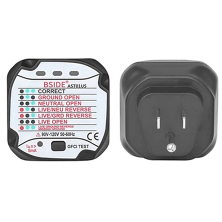 Rilevatore prese elettriche con spina BSIDE AST01