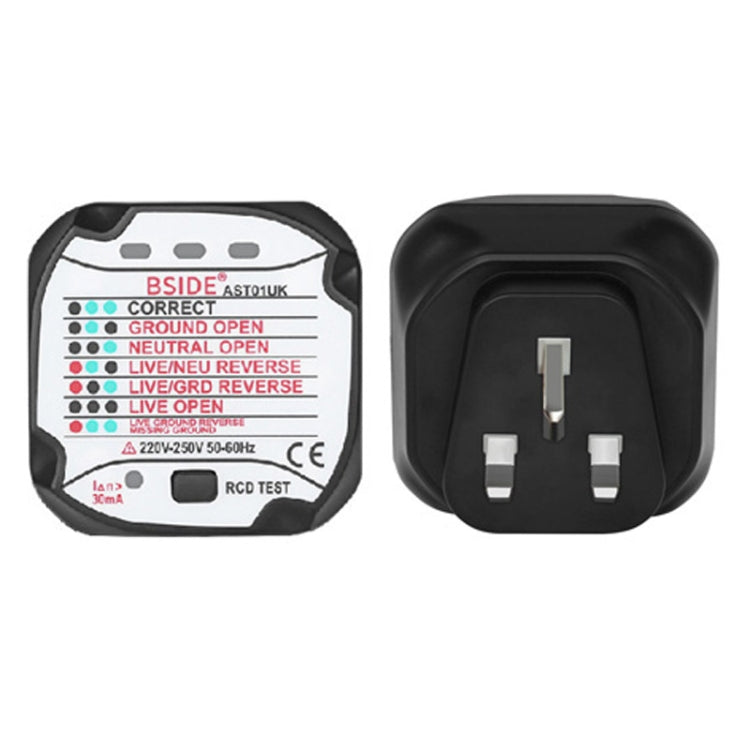 Rilevatore prese elettriche con spina BSIDE AST01