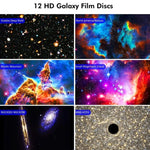 Lampada proiettore cielo stellato con 12 pellicole