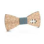 Fiocco da uomo in legno papillon elegante