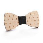 Fiocco da uomo in legno papillon elegante