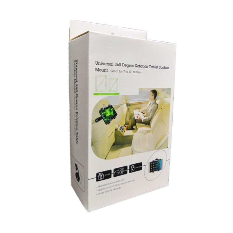 Supporto tablet auto girevole in silicone con ventosa