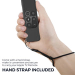 Custodia in silicone per telecomando Apple con supporto AirTag