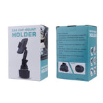 Portabicchiere auto con supporto cellulare regolabile