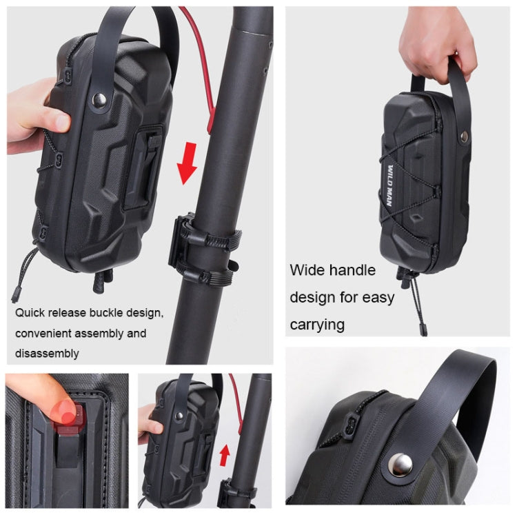 Borsa rigida da bici 2L con guscio EVA per scooter elettrico
