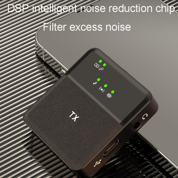 Microfono lavalier wireless con cancellazione rumore Type-C 8 Pin