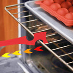 Strumento push-pull in silicone per friggitrice ad aria