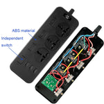 Presa multipresa 3 spine + 3 porte USB 2500W con interruttore