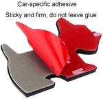 Adesivo decorativo in metallo per auto con emblema cane