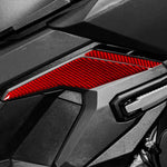 Per Honda ADV350 2022-2026, set di 4 protezioni superiori per poggiapiedi posteriori (4 pezzi).