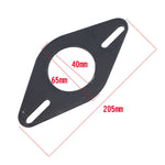 Set 2 staffe triangolari per altoparlante auto 20,5x6,5 cm