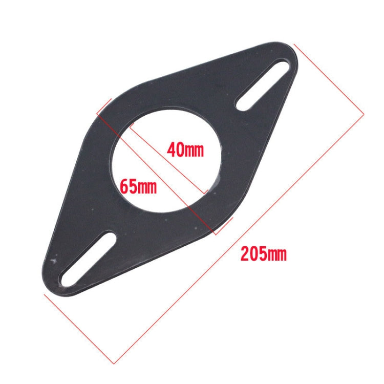 Set 2 staffe triangolari per altoparlante auto 20,5x6,5 cm