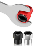 Set 4 Cappucci Valvole Esagonali in Metallo per Auto