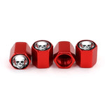 Set 4 coprivalvole in metallo per auto universale