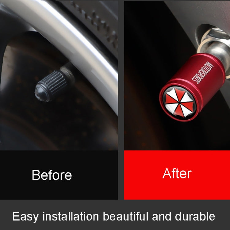 Set 4 Coprivalvole in Metallo per Pneumatici Auto