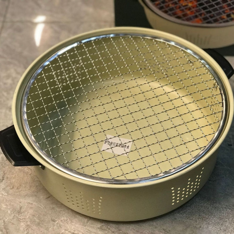 Griglia a carbone in acciaio inox per barbecue 29 cm