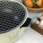 Griglia a carbone in acciaio inox per barbecue 29 cm