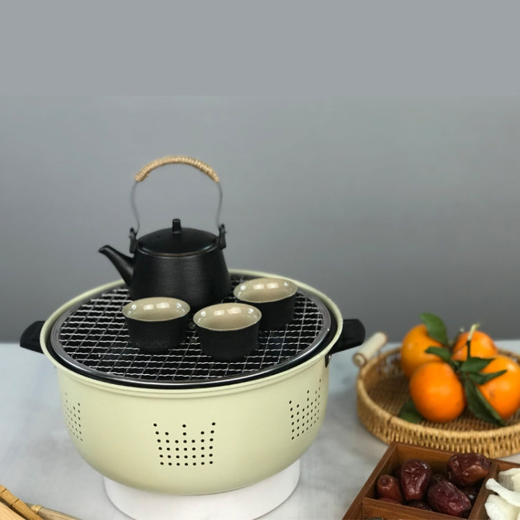Griglia a carbone in acciaio inox per barbecue 29 cm