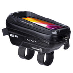 Borsa ciclismo con touch screen e guscio rigido in EVA 1,2L
