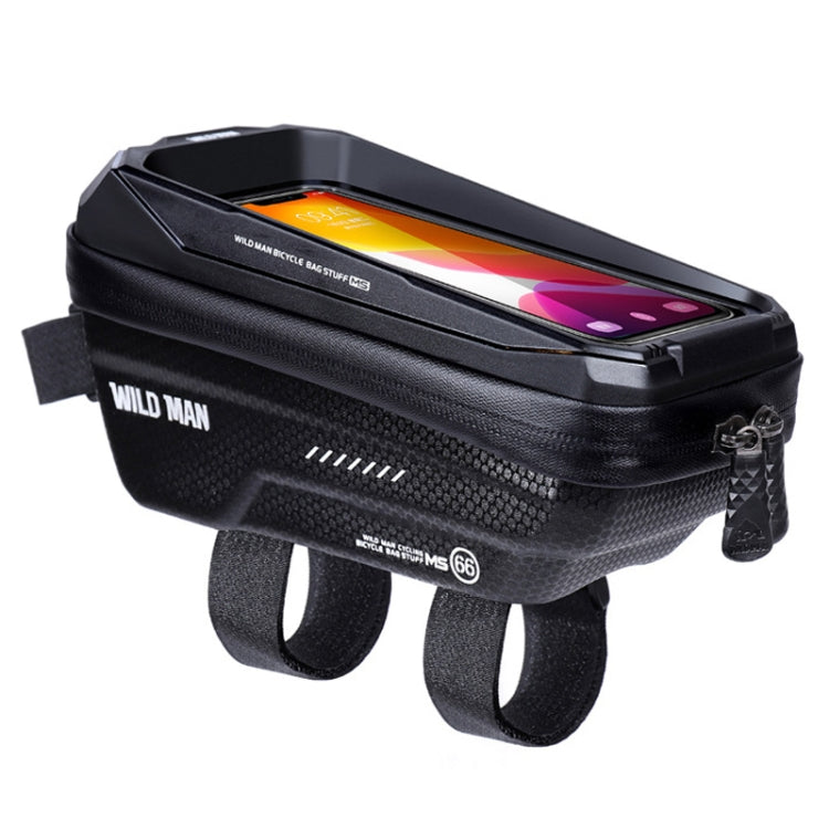 Borsa ciclismo con touch screen e guscio rigido in EVA 1,2L