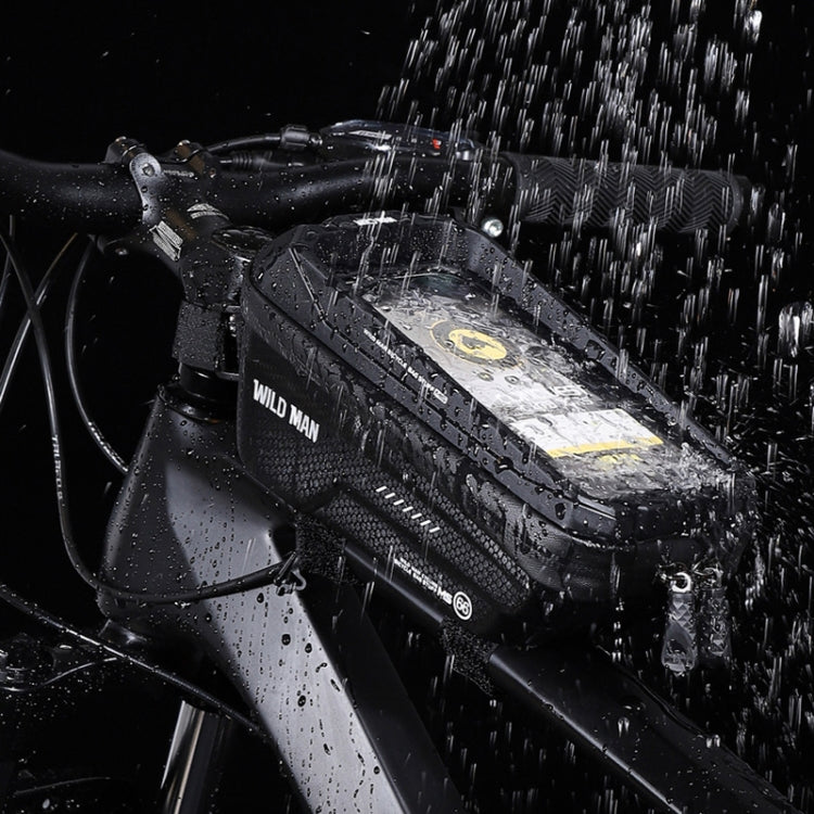 Borsa ciclismo con touch screen e guscio rigido in EVA 1,2L