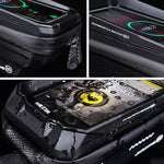 Borsa ciclismo con touch screen e guscio rigido in EVA 1,2L