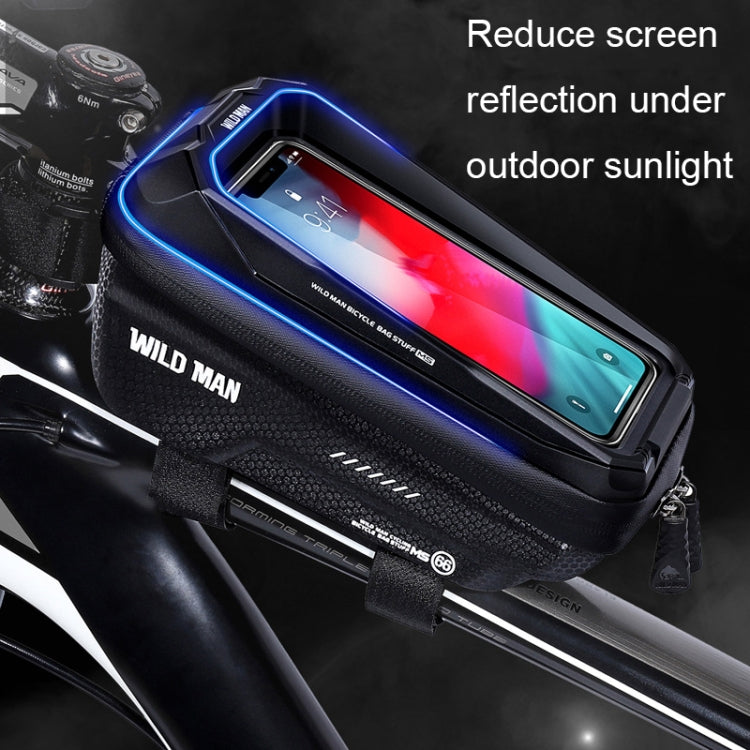 Borsa ciclismo con touch screen e guscio rigido in EVA 1,2L