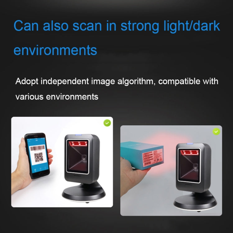 Scanner codici a barre portatile cablato compatibile PC e Android