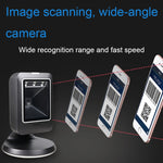 Scanner codici a barre portatile cablato compatibile PC e Android