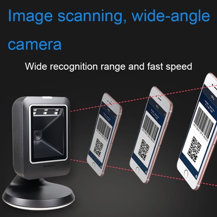 Scanner codici a barre portatile cablato compatibile PC e Android